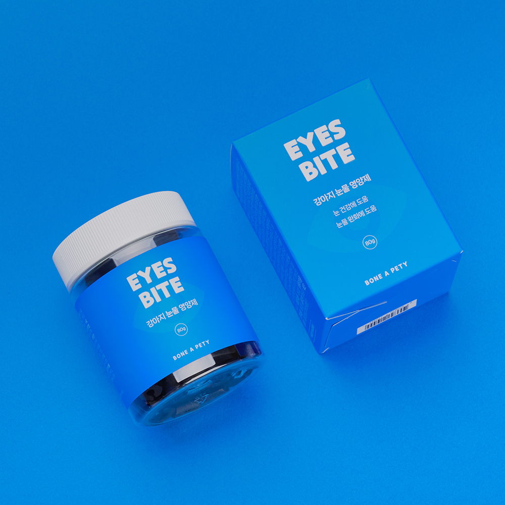 강아지 눈물 개선 영양제 아이즈바이트 눈곱 눈꼽 눈물자국 눈건강 영양제 80g, 1개