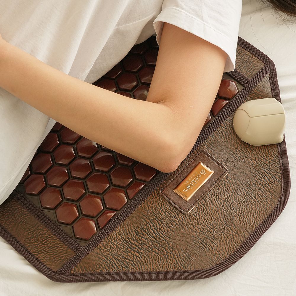 한일의료기 온열찜질기 게르마늄 원적외선 찜질매트 전기 허리 목 어깨 무릎 배 찜질기