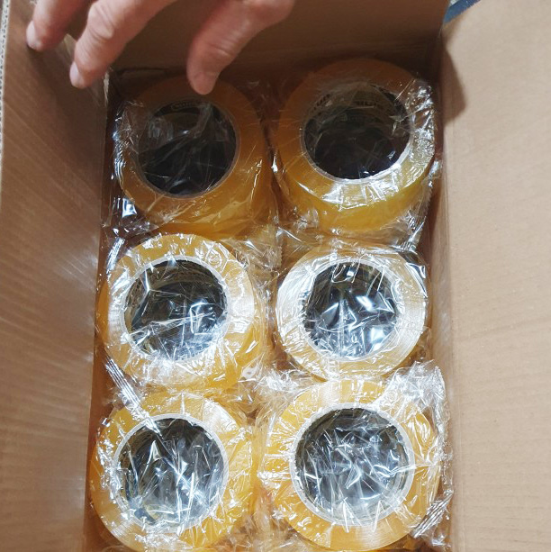 공업용 박스테이프 1BOX 택배 이삿짐 포장용 산업용 OPP투명테이프 50M 100M 이미지 7