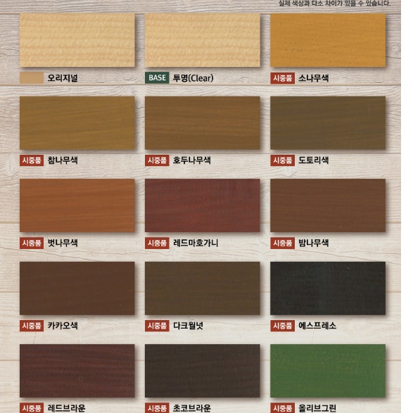 원목 가구 페인트 원목 식탁 바니쉬 1 리터 L 나무 코팅 실내 거실 벽 에 바르는 페인트 - 상세 이미지 3