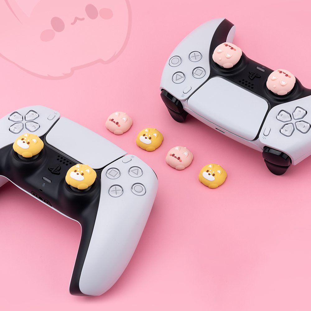 듀얼센스 스틱 커버 긱쉐어 강아지고양이 엑박패드 프로콘2 컨트롤러 호환