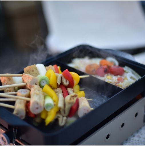 지라프 트윈 전골팬 M 불판 코팅 구이바다 호환