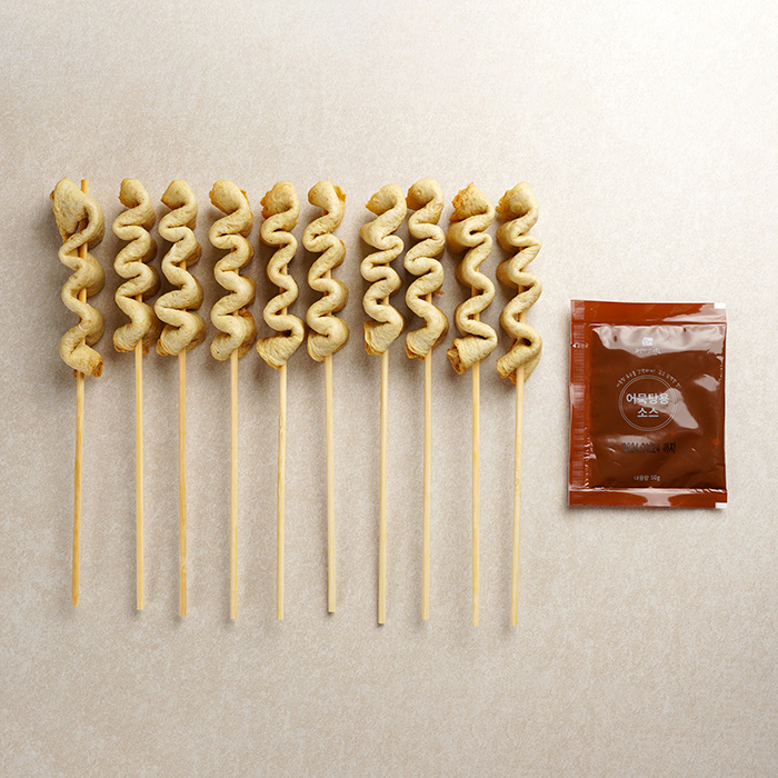 사각 꼬치 부산 어묵 오뎅 볶음 피쉬볼 수제 어묵탕 오뎅탕 - 상세 이미지 4