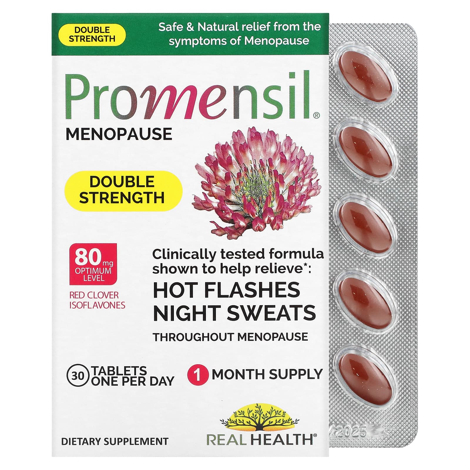 Promensil 프로멘실 메노포즈 더블 스트렝스 30정 - 메인 이미지