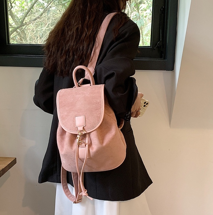 [당일출고🚚유사품주의💗고퀄리티] 최저가 스웨이드 복조리 데일리 베이직 가벼운 백팩 가방 보부상백 여행가방 상세 이미지 20