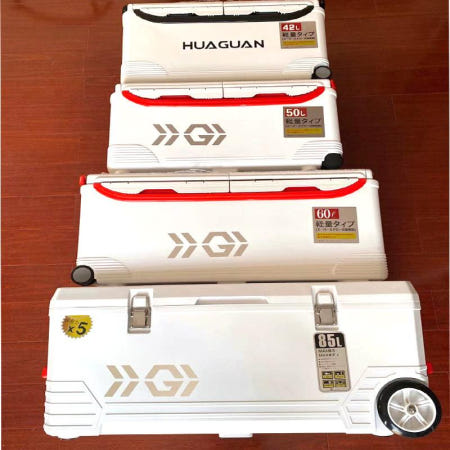 [해외]대형 갈치쿨러 낚시 해동아이스박스 85L 하드 낚시장비 다양한 사이즈 일본 수출용