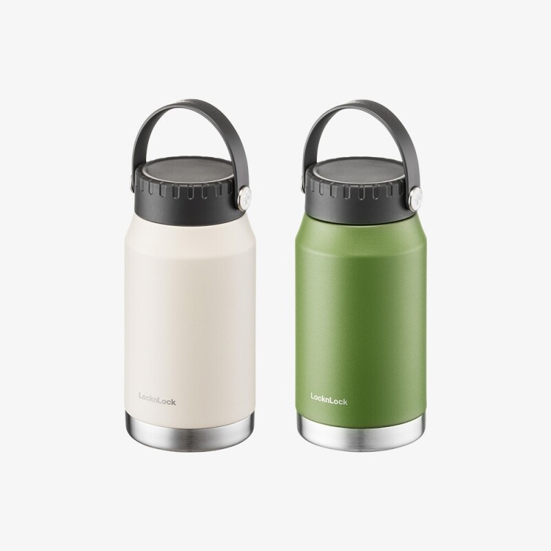 락앤락 슬로 핸들 텀블러 500ml 손잡이 얼음 물통 이름 각인인쇄 - 상세 이미지 2