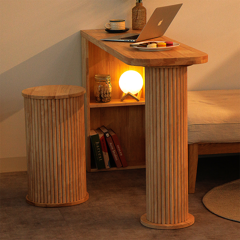 아일랜드식탁 원목 바테이블 홈바 보조 미니 테이블 조리대