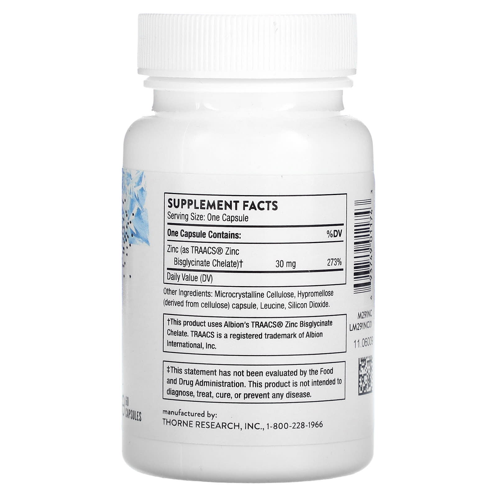 쏜리서치 아연 비스글리시네이트 30mg 캡슐 60정 - 상세 이미지 2