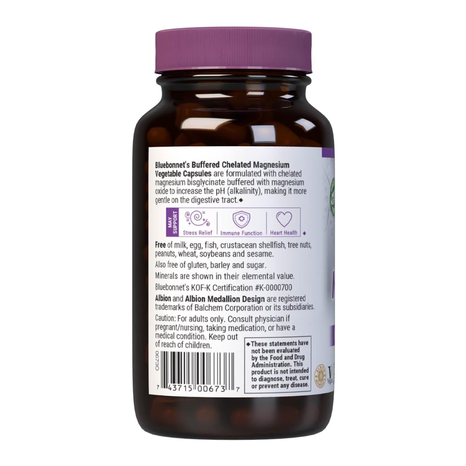블루보넷 킬레이트 마그네슘 200mg 120캡슐 - 상세 이미지 2