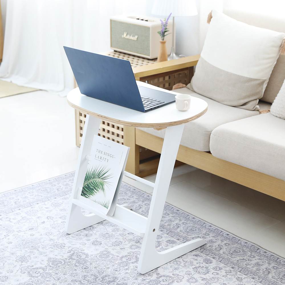 린백 LB26ST 사이드 테이블 티 원목 카페 거실 침대 미니 쇼파 소파 간이