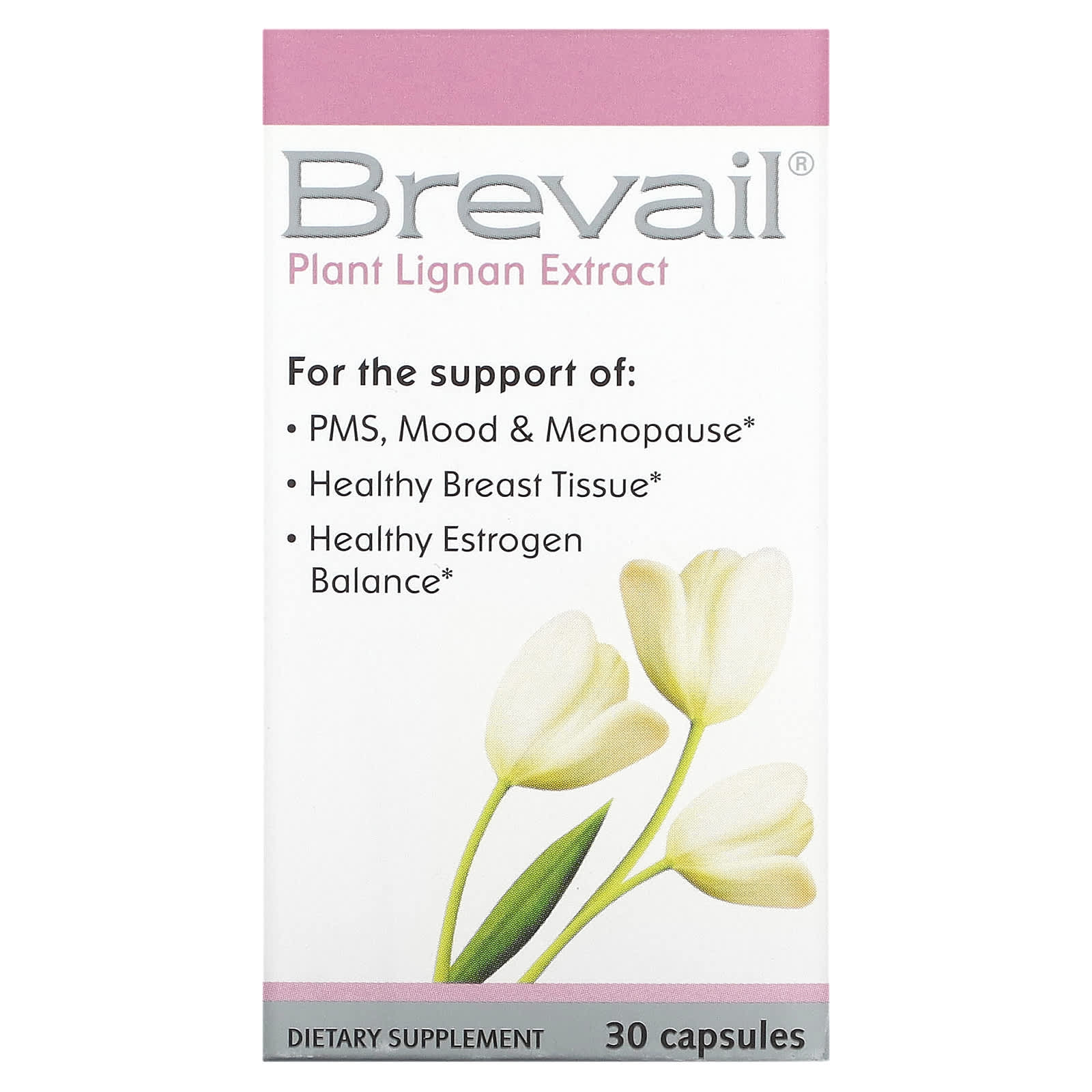 바린스 Brevail 식물 리그난 추출물 30캡슐 - 메인 이미지