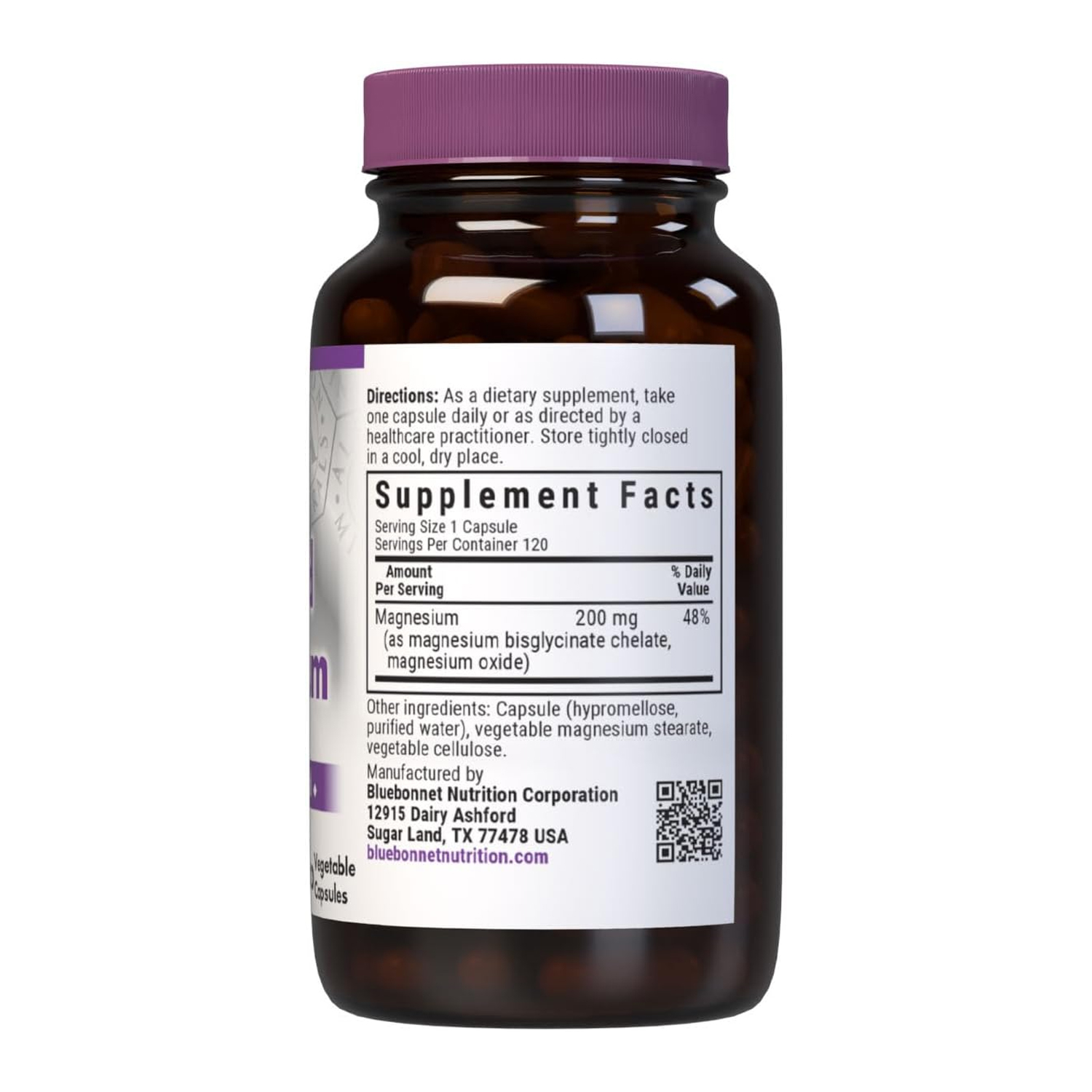 블루보넷 킬레이트 마그네슘 200mg 120캡슐 - 상세 이미지 3