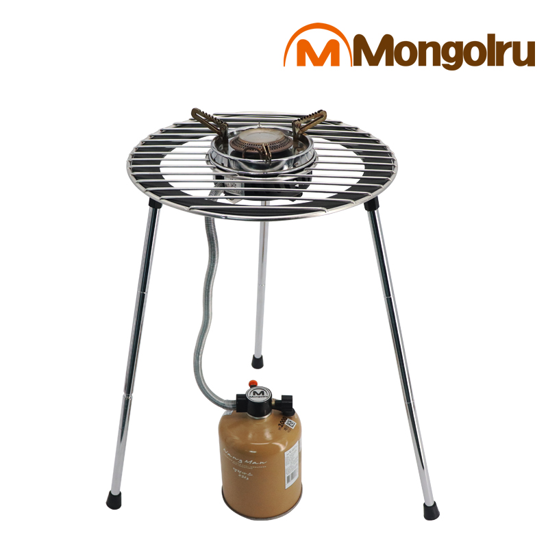 그리들받침대 스텐플레이트(소형) 스탠드 거치대 받침대 호스버너 플레이트 원버너 스텐레스 몽골루 해바라기버너