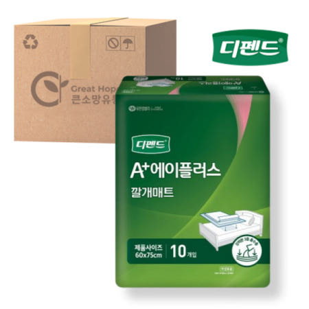 디펜드 에이플러스 깔개매트 10매 10팩(100매)위생매트