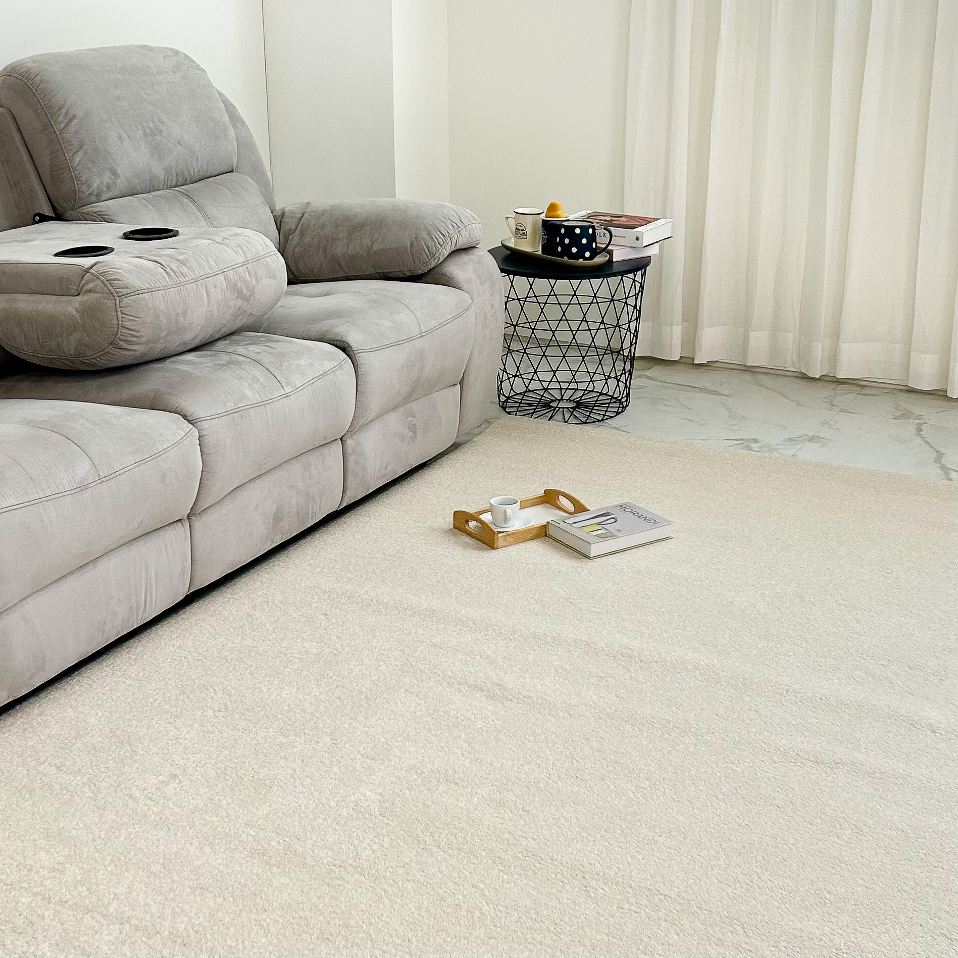 벨기에 Ragolle 프리미엄 인피지 수입 단모 러그 거실 카페트