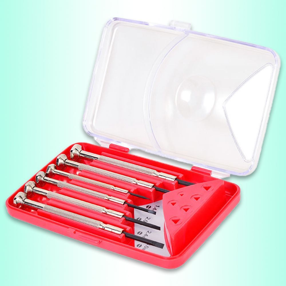 썬키 시계드라이버 세트 SPS-6 6PCS   정밀작업 - 상품 이미지