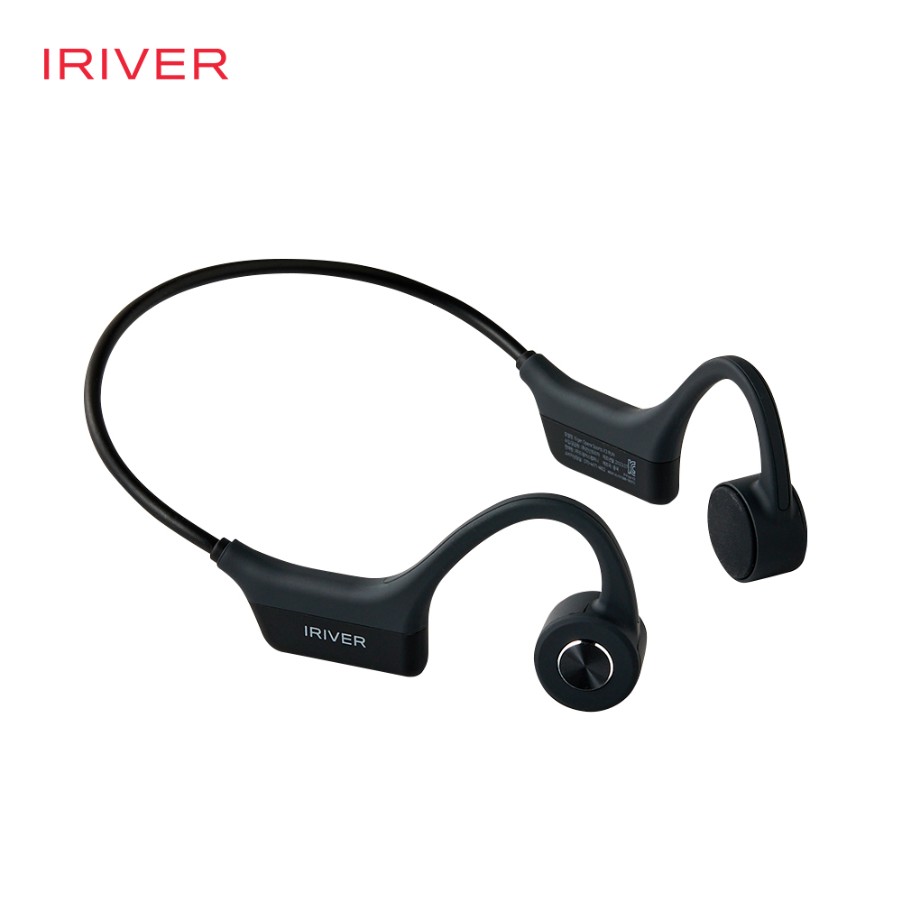 아이리버 Eiger Opera Sports X3 RUN 초경량 골전도 블루투스 이어폰 v5.3 블랙 이미지 3
