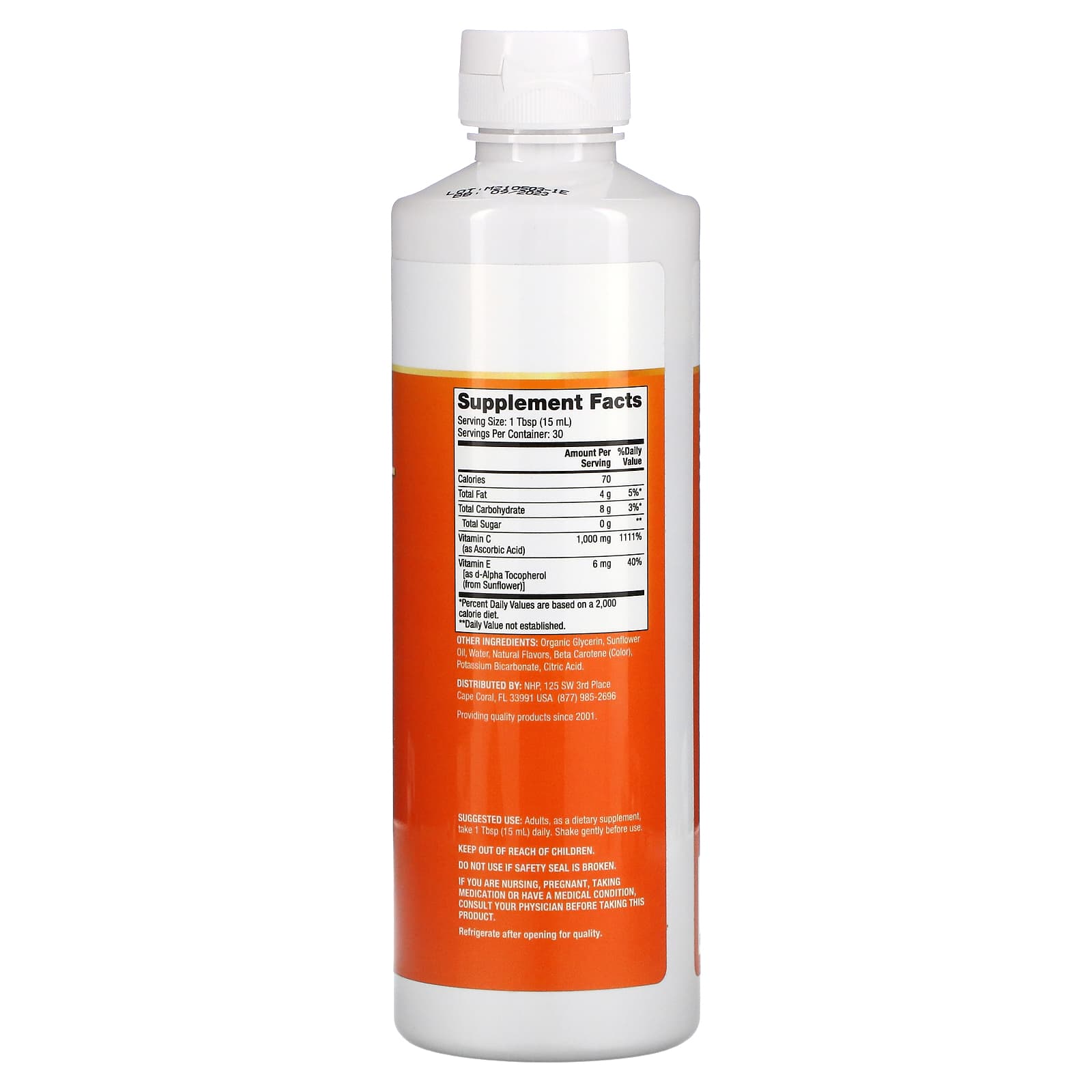 닥터머콜라 닥터메르콜라 리포소말 리포조말 비타민C 시트러스 바닐라 1000mg 450ml(15.2fl oz) - 상세 이미지 2