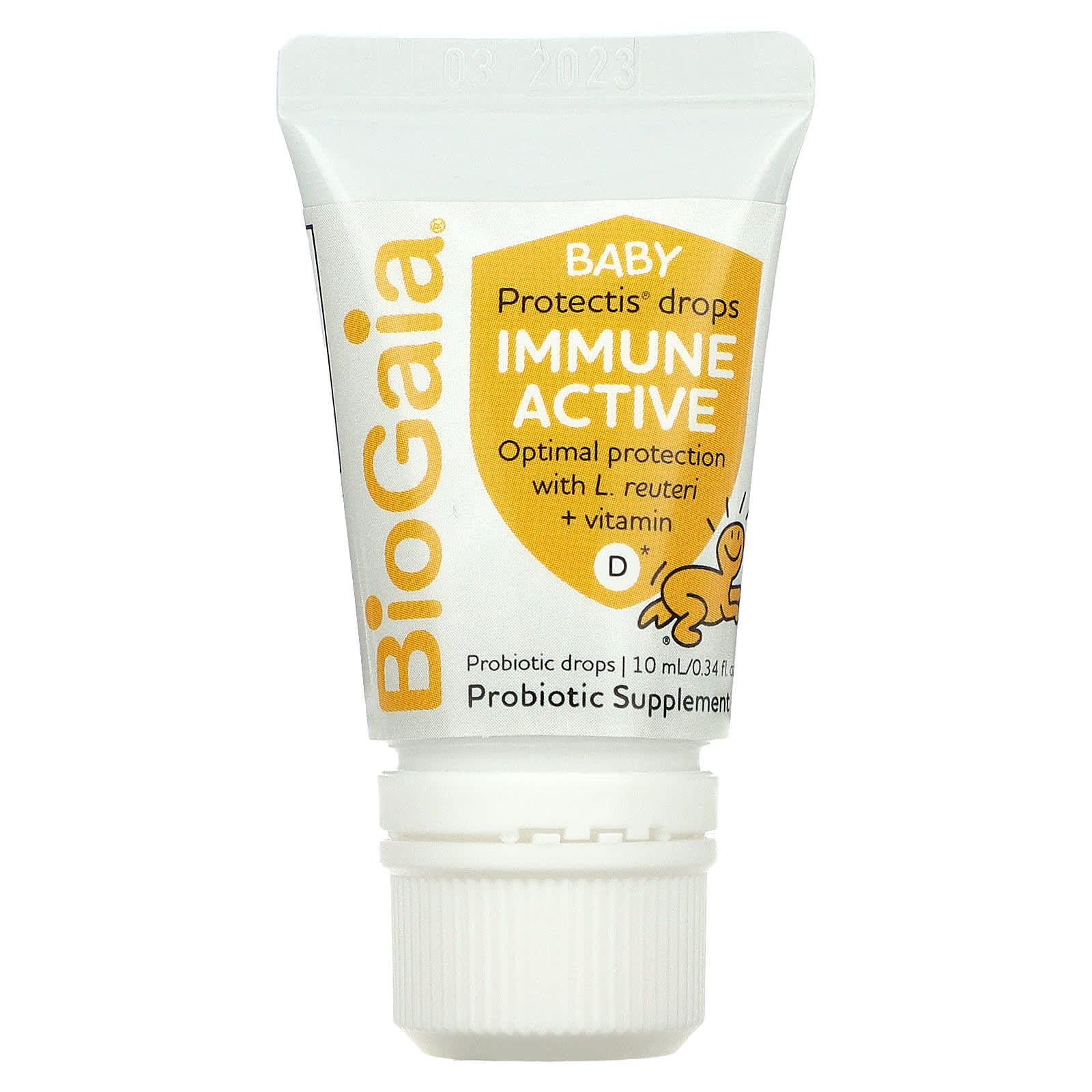 바이오가이아 베이비 프로텍티스 드롭스 이뮨 액티브 600IU 10ml 0.34fl oz - 메인 이미지