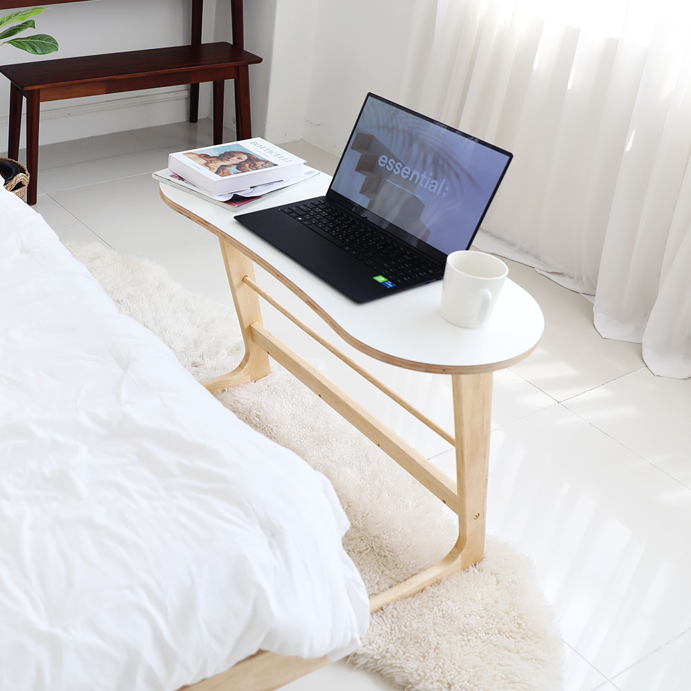 린백 LB26ST 사이드 테이블 티 원목 카페 거실 침대 미니 쇼파 소파 간이