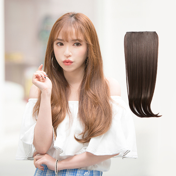 볼륨C컬 스타일피스 세트상품(4피스) 50cm 고운머리 클립피스 붙임머리 - 상세 이미지 3