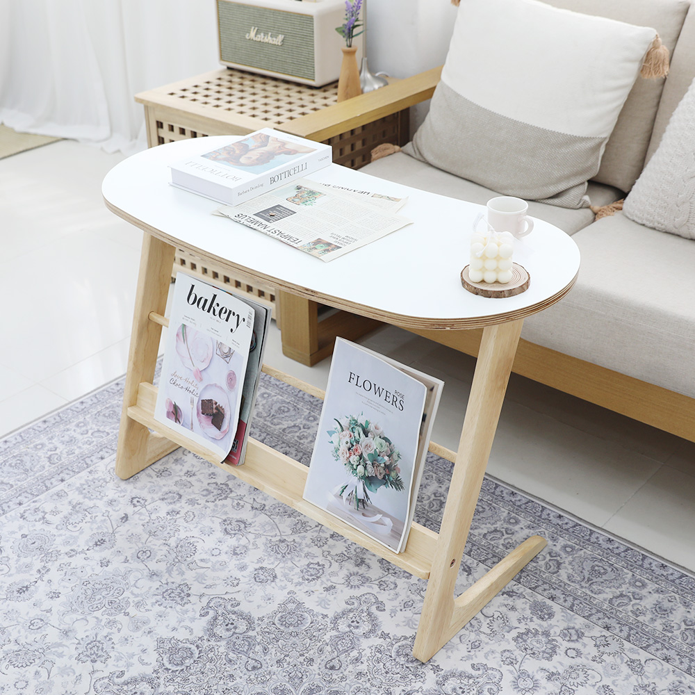 린백 LB26ST 사이드 테이블 티 원목 카페 거실 침대 미니 쇼파 소파 간이