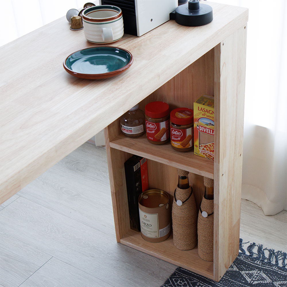 아일랜드식탁 원목 바테이블 홈바 보조 미니 테이블 조리대