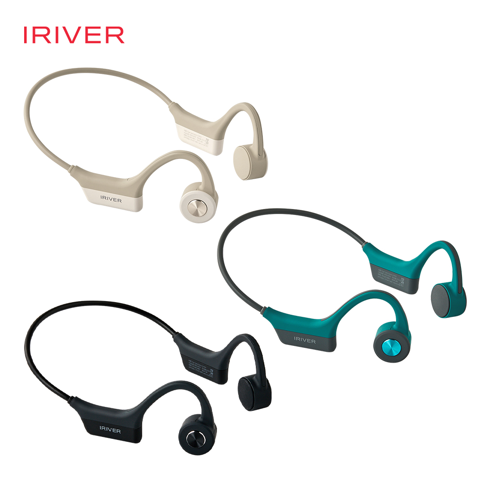아이리버 Eiger Opera Sports X3 RUN 초경량 골전도 블루투스 이어폰 v5.3 블랙 이미지 2
