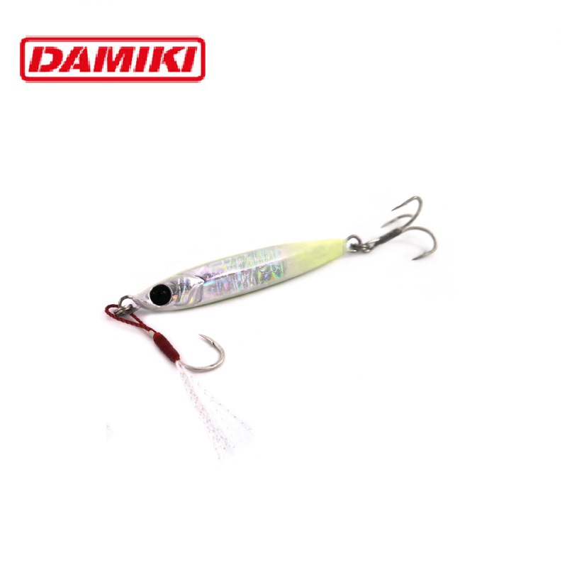 다미끼 다이아그램 메탈지그 삼치 쇼어지깅 우럭 광어 갈치 루어낚시 20g TACI GLOW - 메인 이미지