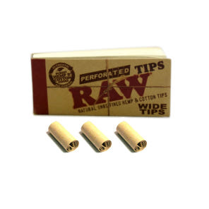 연초맛을 그데로 전달 하는 종이필터 Raw Filter Tip 50pc