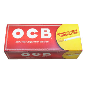 오씨비 롱필터 튜브 200개비 5BOX OCB Tube 수제담배튜브