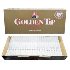 기재 프리미엄 튜브 Gizeh Premium Golden Tip Tube 100개비