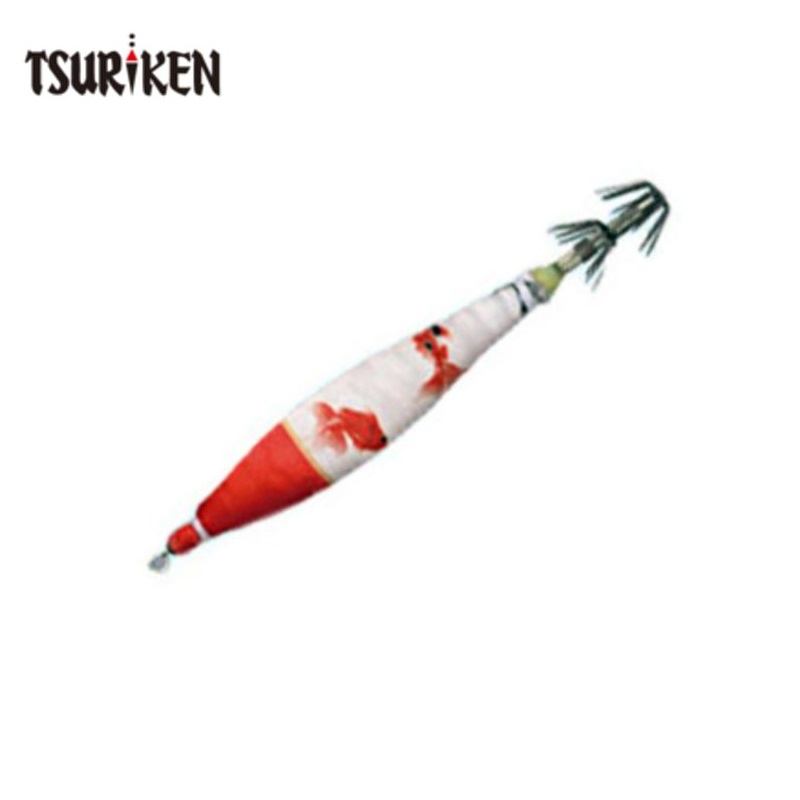 쯔리겐 이카스키테 한치슷테 이카메탈채비 한치에기 루어 야광애기 야광금붕어