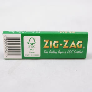 직잭 그린 코너컷 ZIGZAG Cut Corner 70mm 50p장 RYO 롤링페이퍼