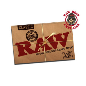 RAW 클래식 네츄럴 페이퍼 70mm 100매