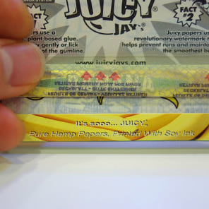 쥬시페이퍼 JUICY 달콤 바나나 페이퍼 78mm 쥬시제이 수제담배 종이