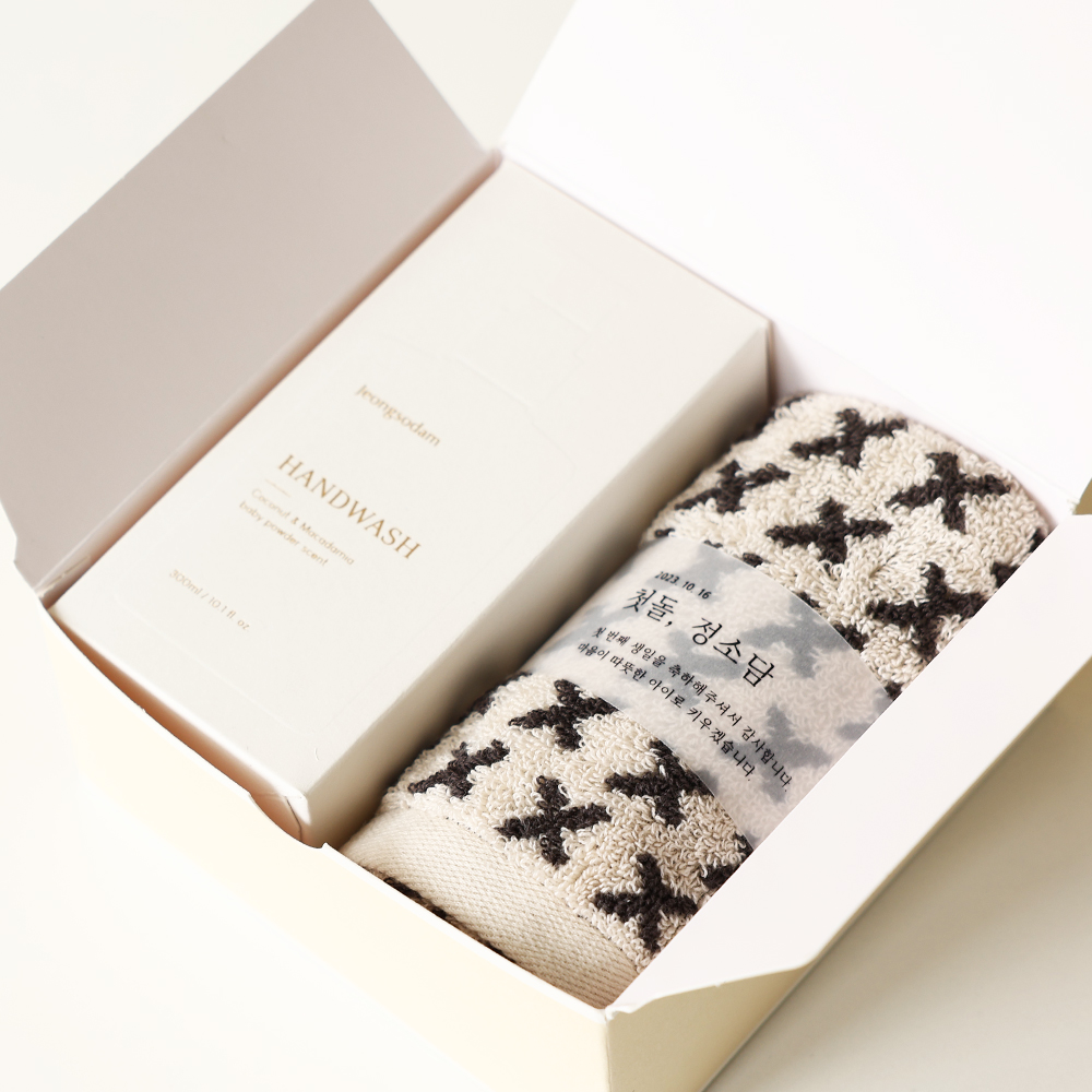 답례품 돌잔치 돌 조문 칠순 핸드워시 베이비파우더향 송월 스퀘어타올