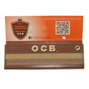 OCB 오씨비 Unbleached 70mm 50장 무표백 순수 페이퍼