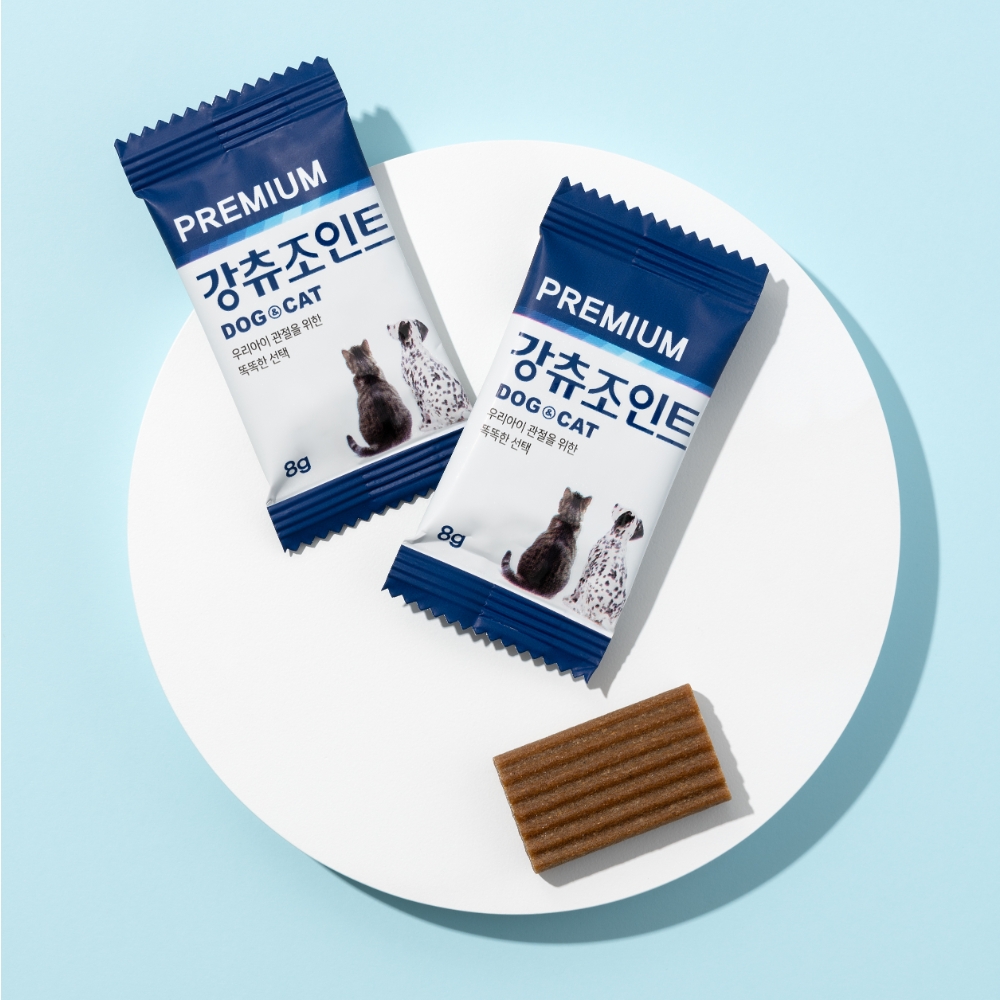 바른뉴트리펫 강츄조인트 강아지 관절 영양제 슬개골 연골 건강 고양이