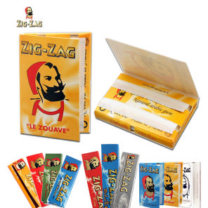 직잭 옐로우 ZIGZAG Lezouave 70mm 100장 RYO 롤링페이퍼 수제담배 종이