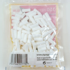 ZIGZAG 슬림필터 직경6mm, 길이15mm, 수량 150pcs