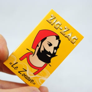 직잭 옐로우 ZIGZAG Lezouave 70mm 100장 RYO 롤링페이퍼 수제담배 종이
