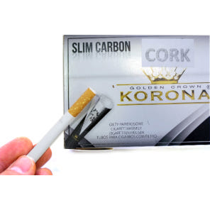 KORONA 코로나 카본 숯 필터 슬림튜브 120pcs