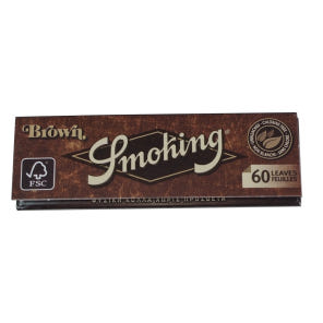 70mm 스모킹페이퍼 Smoking Brown 60pc