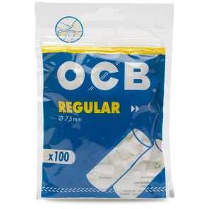 OCB 오씨비 레귤러필터 직경8mm 100pcs