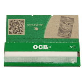 OCB 오씨비 페이퍼 NO.8 그린 70mm 50장 코너커팅