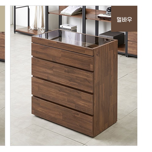 넥타이 드레스룸 서랍장 고급 빈티지 투명 악세사리 서랍장 속옷장