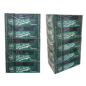 (5박스) 1+1 스모킹 맨솔튜브 Smoking Menthol Tube 100pc