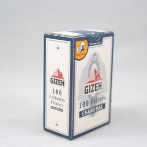 롤링타바코필터 GIZEH 차콜 레귤러필터 8mm, 15mm, 100pcs